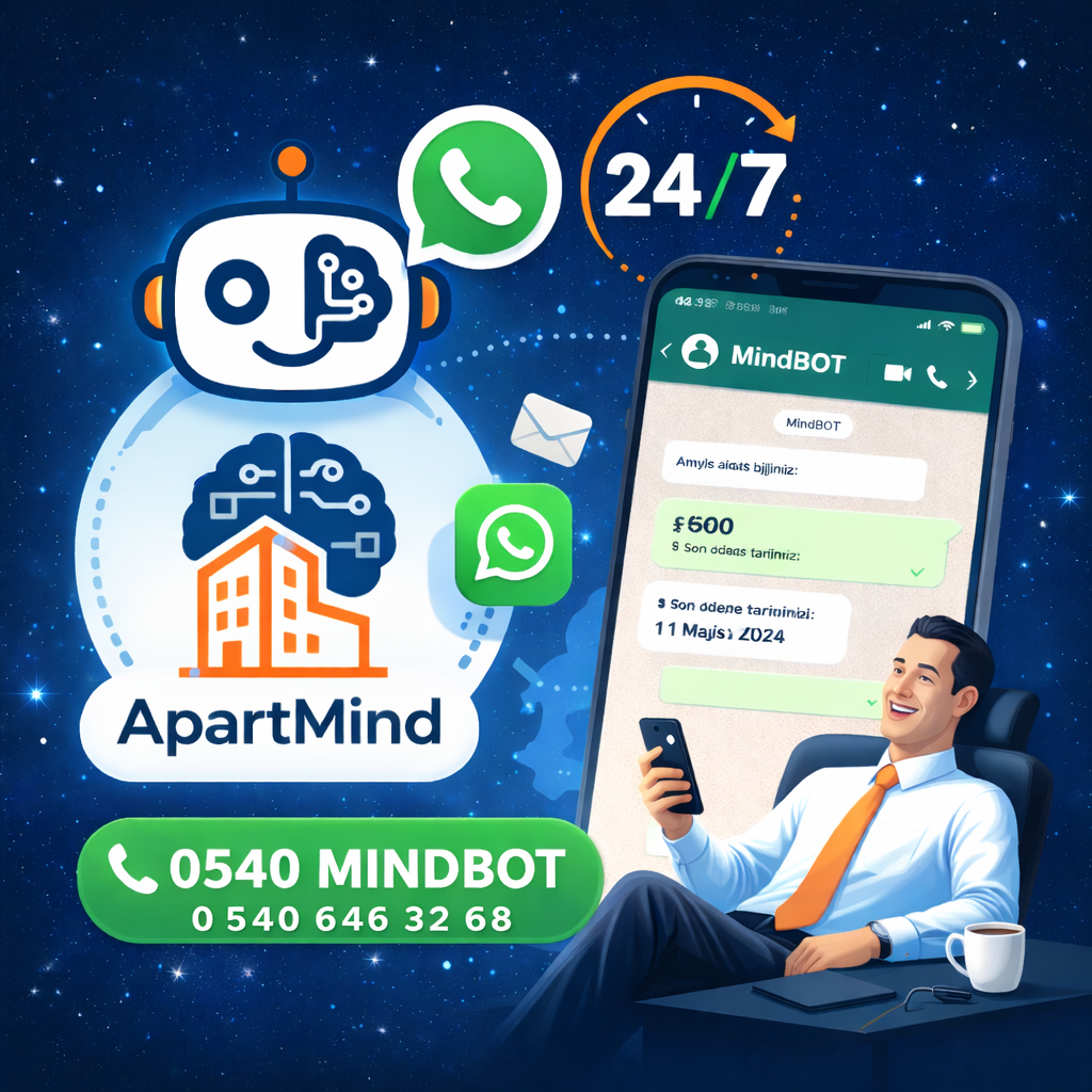 MindBOT WhatsApp mesajlaşma ekranı